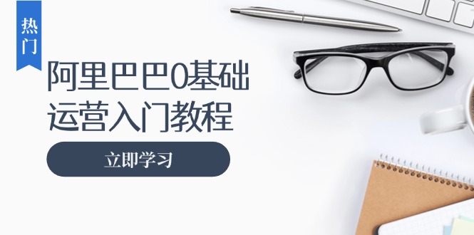 （13291期）阿里巴巴运营零基础入门教程：涵盖开店、运营、推广，快速成为电商高手-中创网_分享创业项目_助您在家赚钱