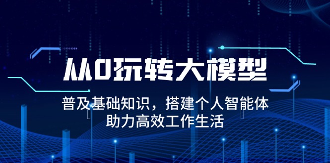 （14009期）从0玩转大模型，普及基础知识，搭建个人智能体，助力高效工作生活-中创网_分享创业项目_助您在家赚钱